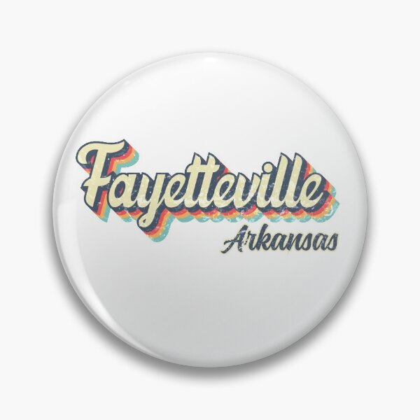 Item preview, Fayetteville City Arkansas Retro Vintage 70s rainbow designed and sold by Teelogic.