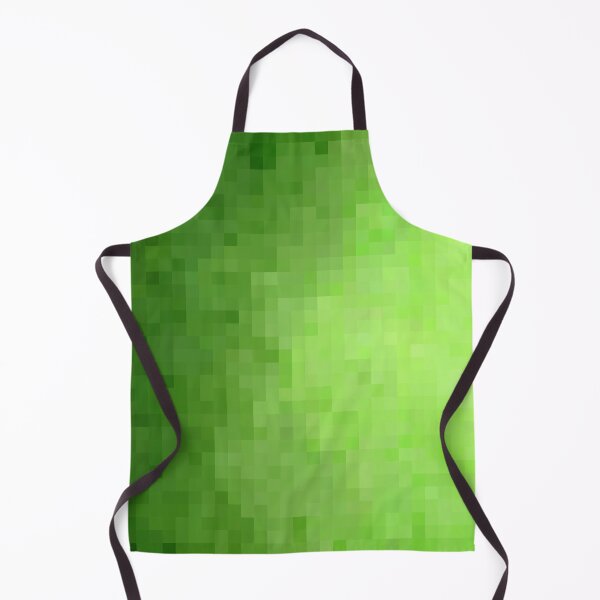 Item preview, graphic design geometric pixel square pattern abstract background in green designed and sold by Mrvell.