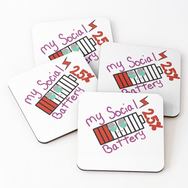 Item preview, Social Battery 25 designed and sold by TonyaL2021.