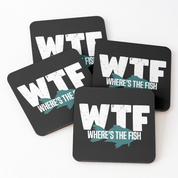 Item preview, WTF Where's the Fish designed and sold by Go-Fun.