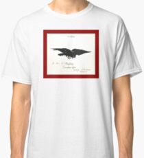 Raven – Le corbeau (ex-libris) Classic T-Shirt