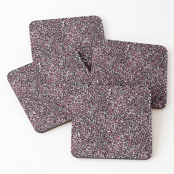 Item preview, Classic timeless and trans-seasonal, leopard in a pink and white print designed and sold by SueKnox.