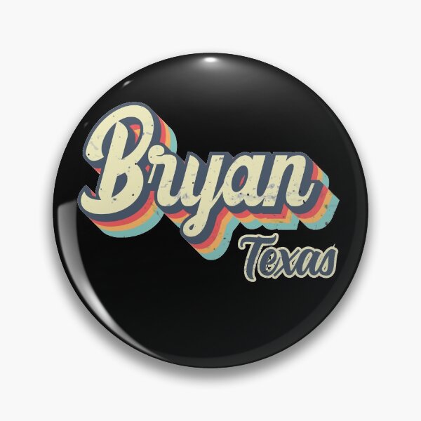 Item preview, Bryan city Texas Retro Vintage 70s rainbow designed and sold by Teelogic.