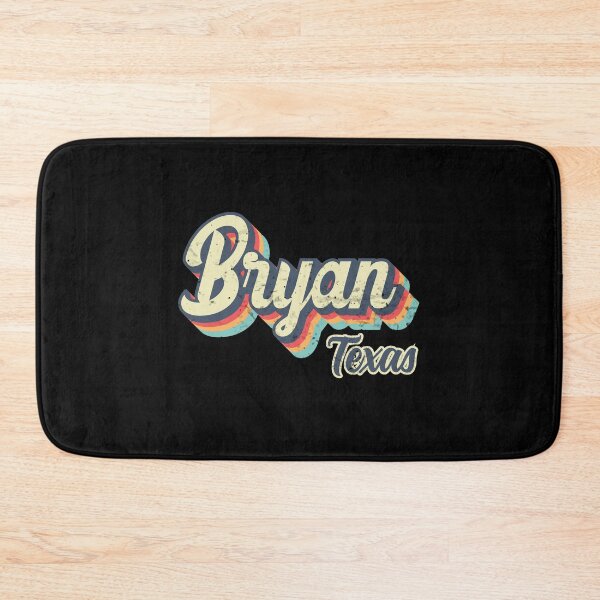 Item preview, Bryan city Texas Retro Vintage 70s rainbow designed and sold by Teelogic.