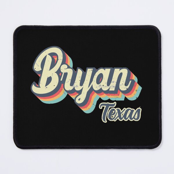 Item preview, Bryan city Texas Retro Vintage 70s rainbow designed and sold by Teelogic.