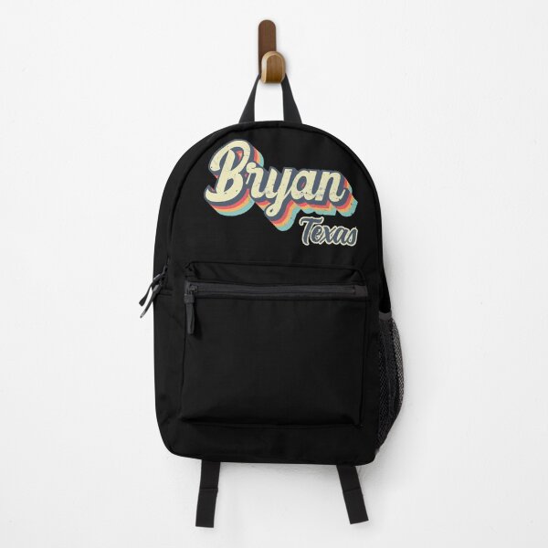 Item preview, Bryan city Texas Retro Vintage 70s rainbow designed and sold by Teelogic.