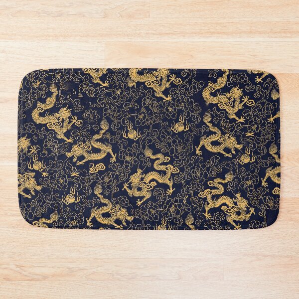 Item preview, Floral Chinese Dragons  designed and sold by HelixaMarshell.