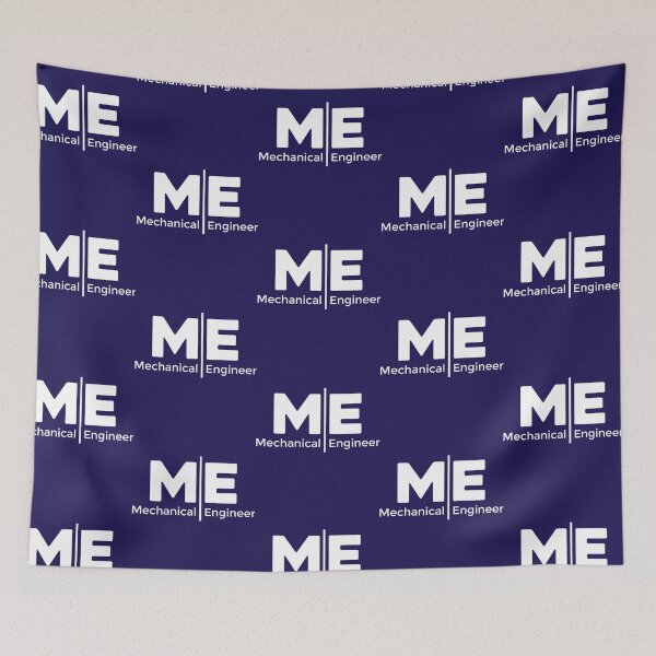 Item preview, Mechanical Engineer black and white  designed and sold by ScreamPrintSto.