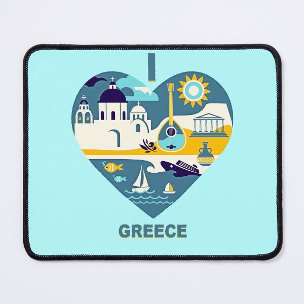 Item preview, I Love Greece designed and sold by doniainart.