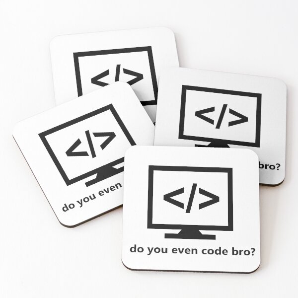 Item preview, do you even code bro designed and sold by Toc-Pac.