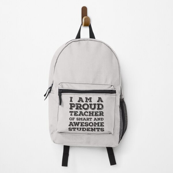 Item preview, I am a Proud Teacher of Smart and Awesome Students - Sarcastic School Education Humor designed and sold by Rhu Creations.