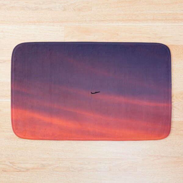 Item preview, Airplane Silhouette Fiery Sunset Sky designed and sold by VAFS.