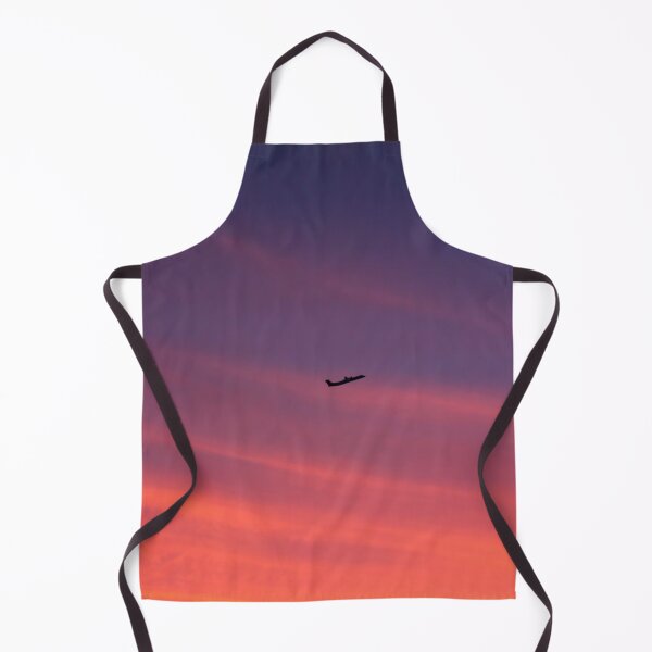 Item preview, Airplane Silhouette Fiery Sunset Sky designed and sold by VAFS.