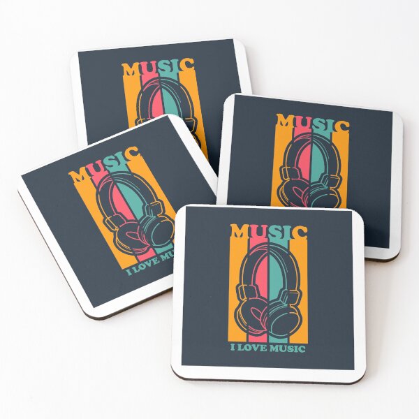 Item preview, i love music designed and sold by Toc-Pac.