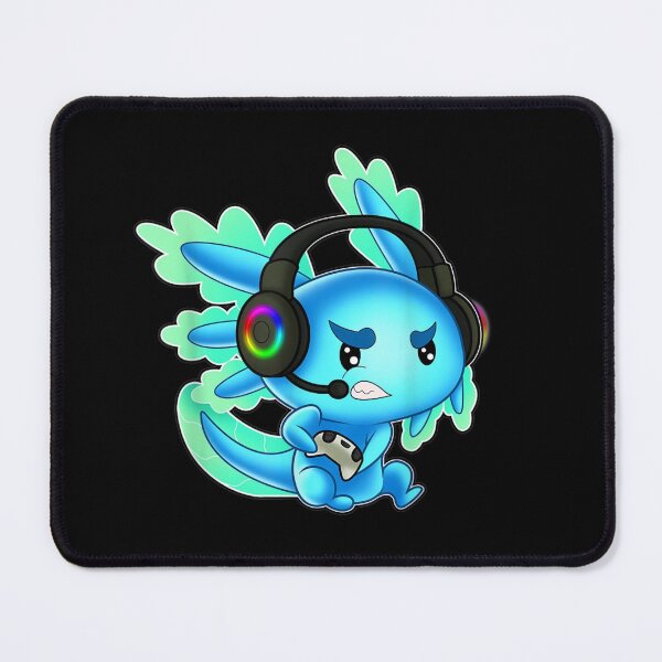 Item preview, Gaming Axolotl Ambystoma Mexicanum Mexican Walking Fish designed and sold by georgebuckart.