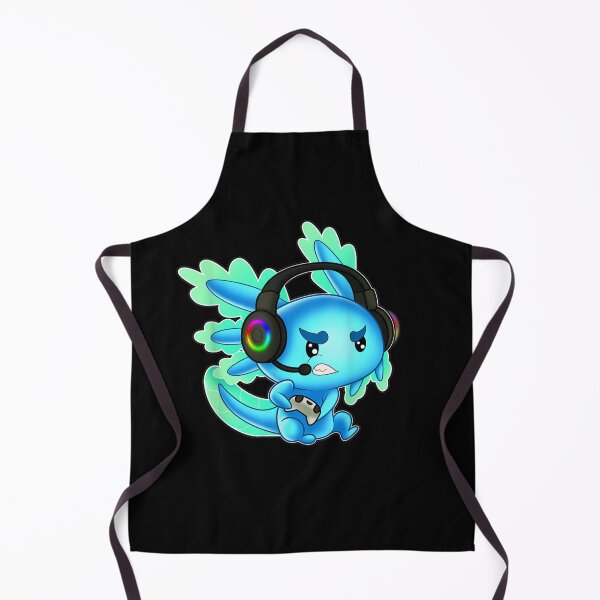 Item preview, Gaming Axolotl Ambystoma Mexicanum Mexican Walking Fish designed and sold by georgebuckart.