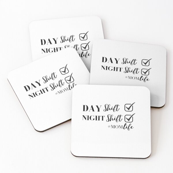 Item preview, day shift night shift life of mom designed and sold by Lv28021.