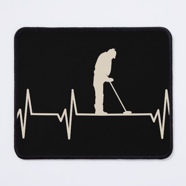 Item preview, Metal Detecting Heartbeat Pulse Gift For Metal Detectors designed and sold by JokeGysen.