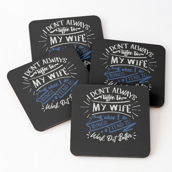Item preview, I Don't Always Listen to My Wife designed and sold by FOX1999-Design.