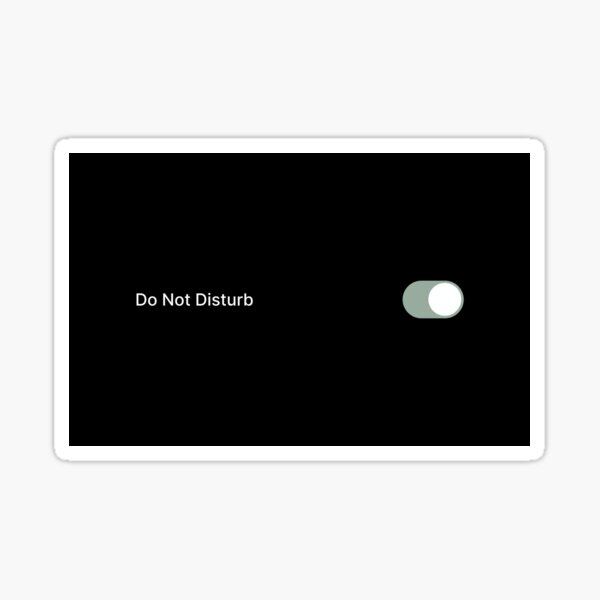Item preview, DND - Do Not Disturb designed and sold by Macadelic Since '92.