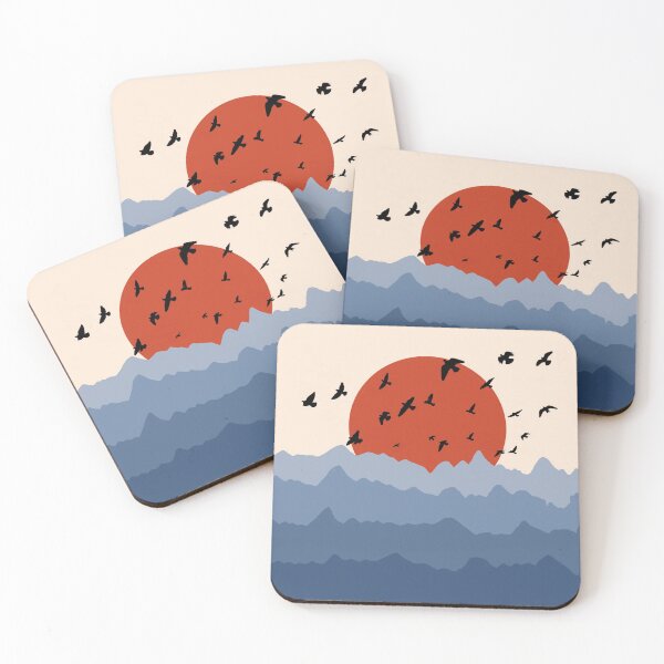 Item preview, Sunset Sea Horizon  designed and sold by PeachyLitchi.