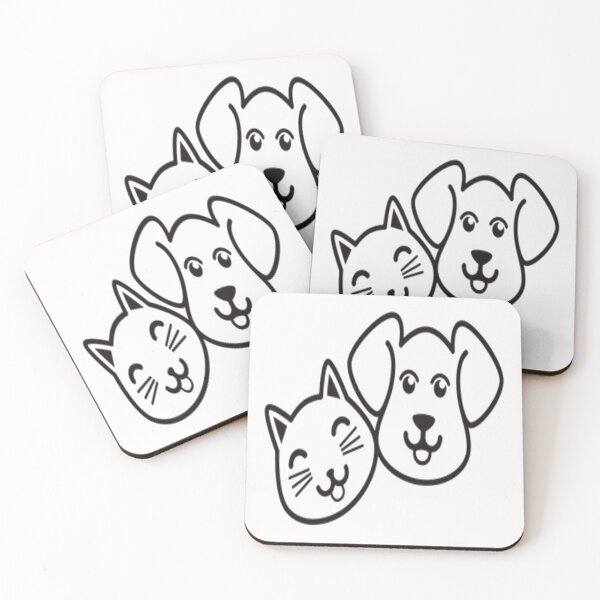 Item preview, cat and dog friendship designed and sold by Elbruz.
