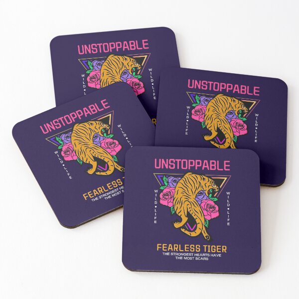 Item preview, UNSTOPPABLE FEARLESS TIGER designed and sold by AladdinMktgs.