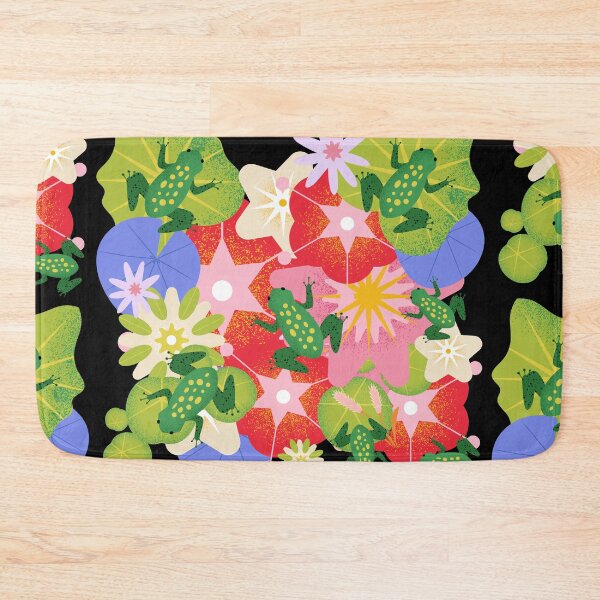 Item preview, Frog Flowers and Lily Pads designed and sold by Taleahsdesigns.