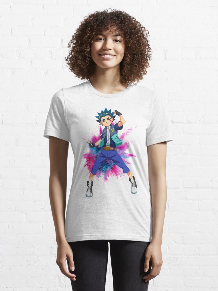 BEYBLADE BURST Shu Kurenai & Valt Aoi T-shirt child Chiffon Top