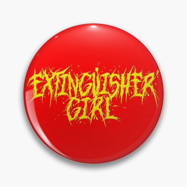 Item preview, extinguisher girl yellow designed and sold by menthol-cowboy.