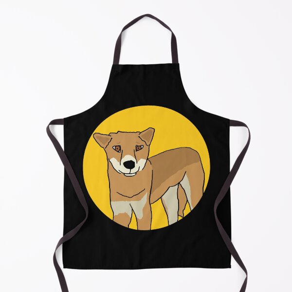 Item preview, Dingo Cute Cartoon (Yellow) designed and sold by RevolutionInPaint.