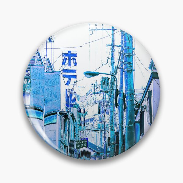 Item preview, Tokyo Japan Alleyway Vaporwave Glitch Art designed and sold by glitchhub.