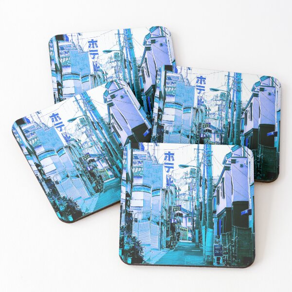 Item preview, Tokyo Japan Alleyway Vaporwave Glitch Art designed and sold by glitchhub.