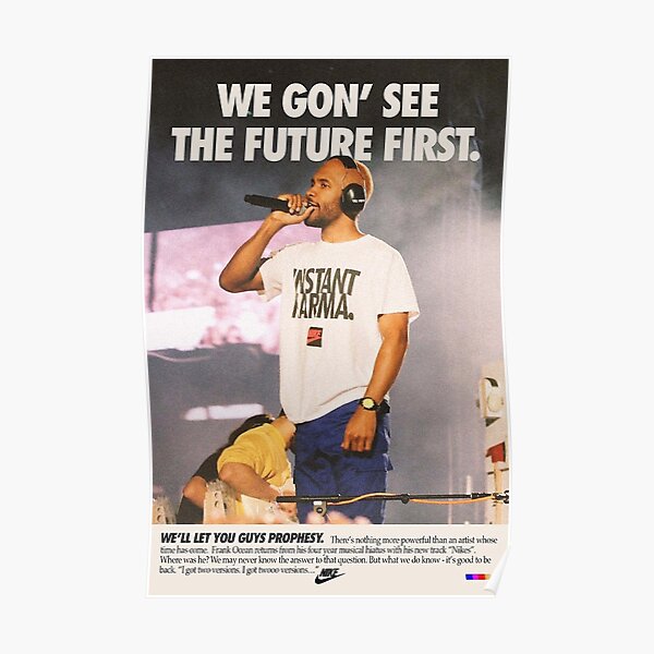 Frank Ocean Nikes Poster