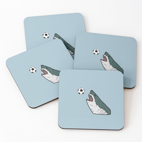 Item preview, Shark Biting Soccer Ball designed and sold by ijdesigns.