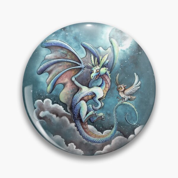 Item preview, Moon dragon designed and sold by Julia Klein.