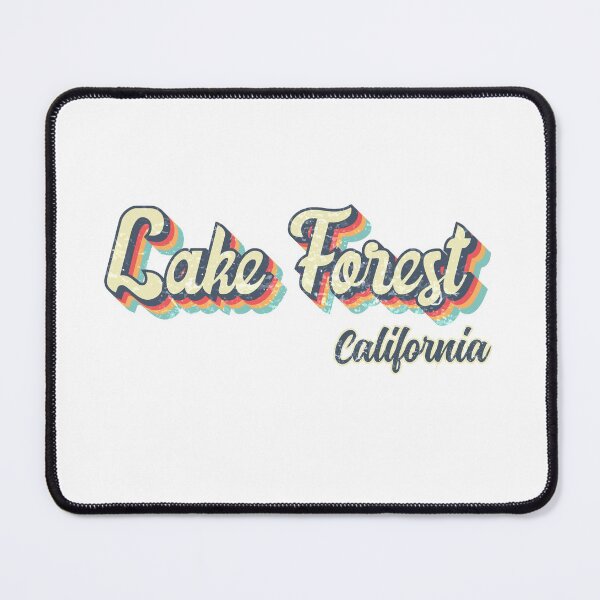 Item preview, Lake Forest City California Retro Vintage 70s rainbow designed and sold by Teelogic.