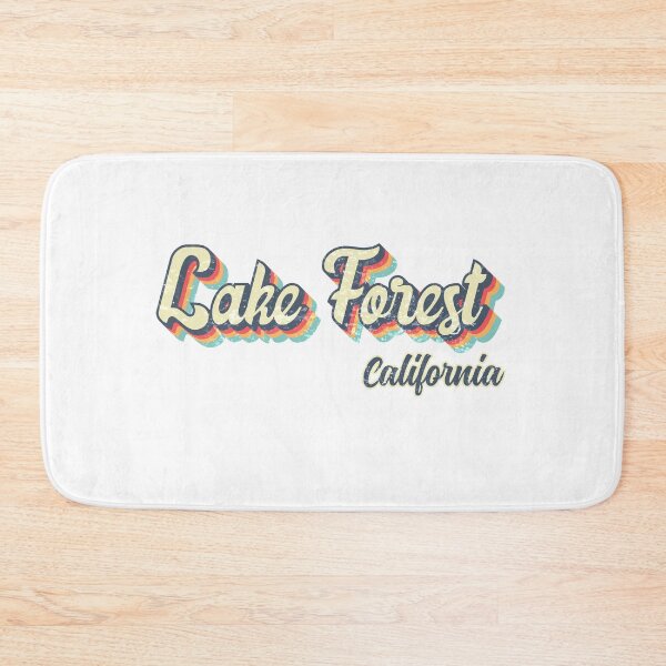 Item preview, Lake Forest City California Retro Vintage 70s rainbow designed and sold by Teelogic.