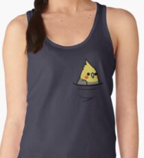 Too Many Birds! - Yellow Cockatiel Women's Tank Top