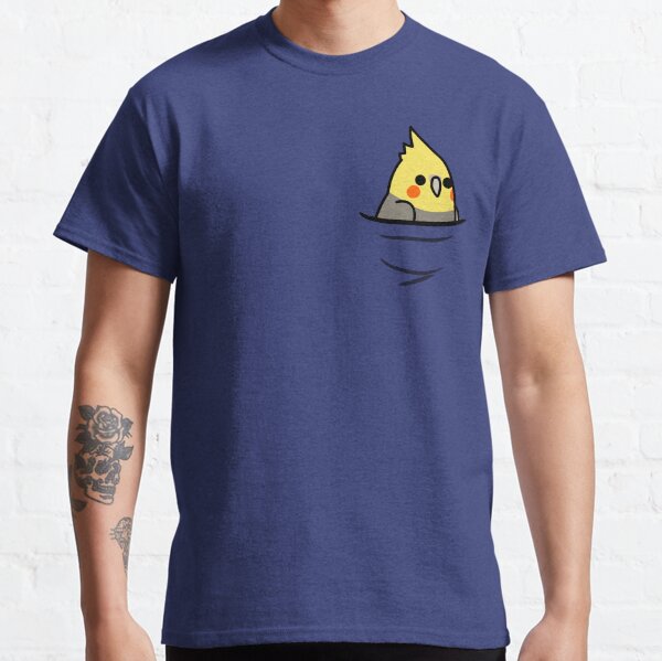 Too Many Birds! - Yellow Cockatiel Classic T-Shirt