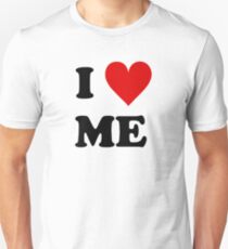 Camiseta unisex Me encanta el corazón
