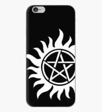 Anti-Possession Tattoo Symbol White Version - Supernatural Inspired iPhone Case