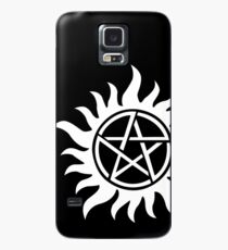 Anti-Possession Tattoo Symbol White Version - Supernatural Inspired Case/Skin for Samsung Galaxy