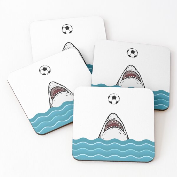 Item preview, Shark Biting Soccer Ball designed and sold by ijdesigns.