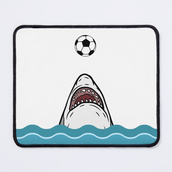 Item preview, Shark Biting Soccer Ball designed and sold by ijdesigns.