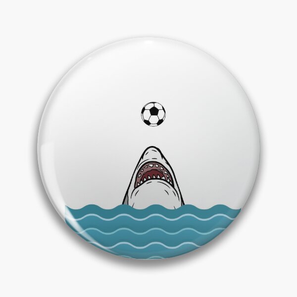 Item preview, Shark Biting Soccer Ball designed and sold by ijdesigns.