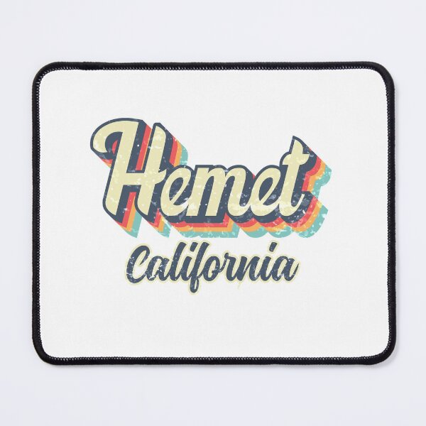Item preview, Hemet City California Retro Vintage 70s rainbow designed and sold by Teelogic.