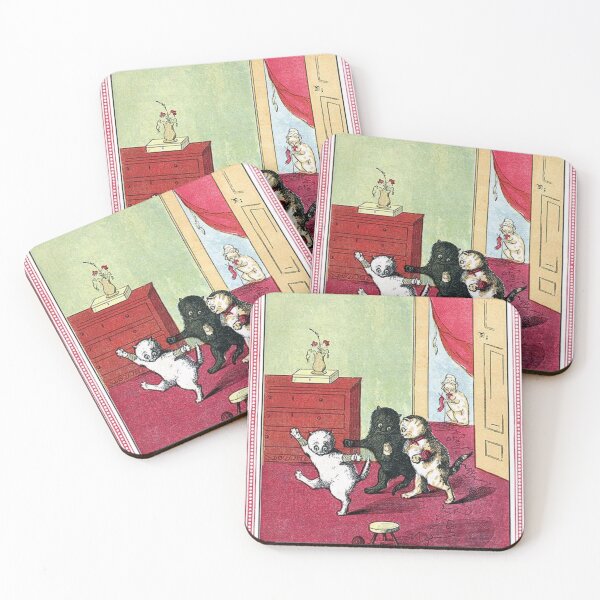 Item preview, Three Little Cats designed and sold by syruup-ichigo.
