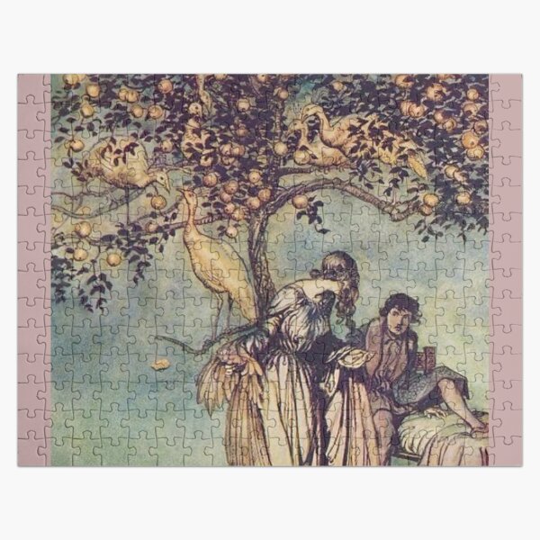 Adult Jigsaw Puzzle Arthur Rackham: Alice in Wonderland Tea Party