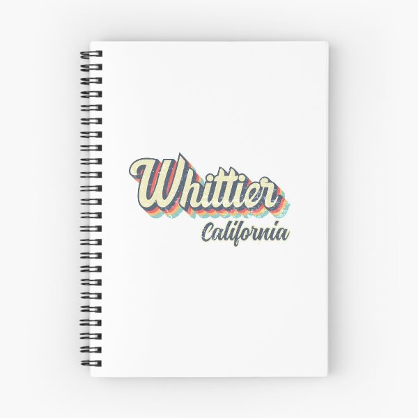 Item preview, Whittier City California Retro Vintage 70s rainbow designed and sold by Teelogic.